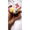 Kép 3/3 - Eper és rózsakvarc illatú muffin gyertya